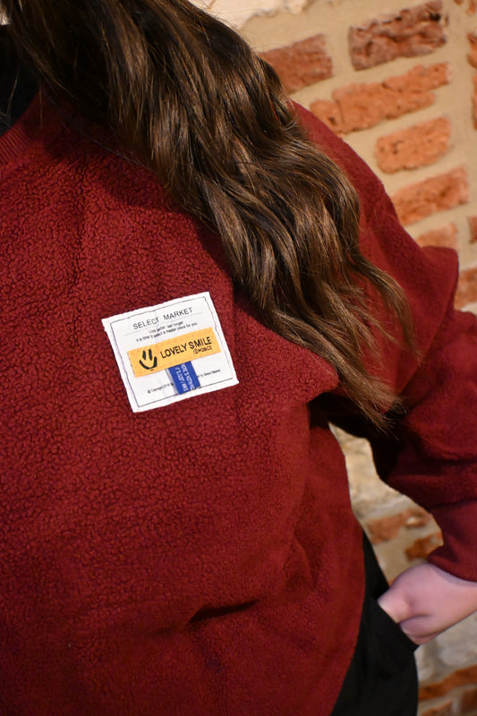 Pull POLAIRE LOVELY BORDEAUX