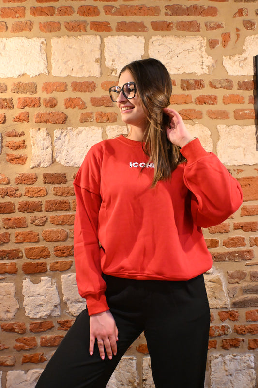Sweat ICONIC ROUGE