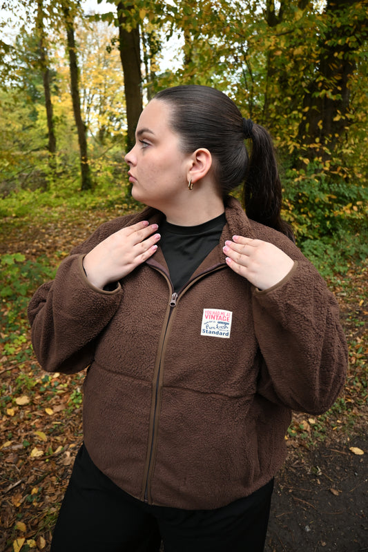 Veste POLAIRE BEAR MARRON