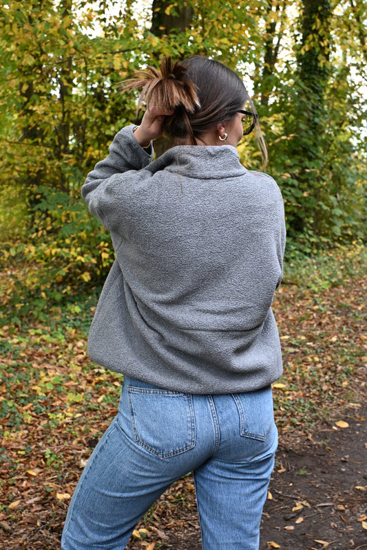 Veste POLAIRE BEAR GRISE